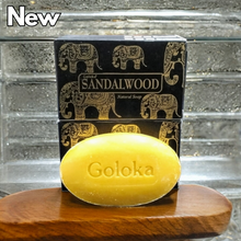 Load image into Gallery viewer, Goloka Nourishing Sandalwood Natural Soap 75g | Relaxing & Refreshing - Garden of Eden Pure Fragrance