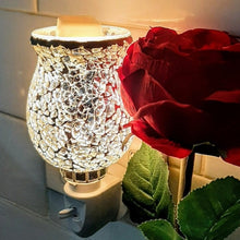 Load image into Gallery viewer, Stunning Mosaic Reflective Plug In Wax Melter  + **2 Free Wax Melt Packs** - Garden of Eden Pure Fragrance