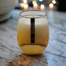 Load image into Gallery viewer, Spectacular X Large Gold Ombre Glass Jar, Natural Soy Wax Candle - Highly Scented Fragrances - Garden of Eden Pure Fragrance