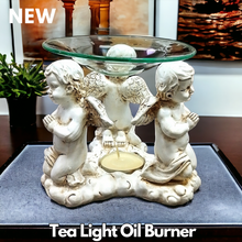 Load image into Gallery viewer, Tea Light Oil Burner - Garden of Eden Pure Fragrance