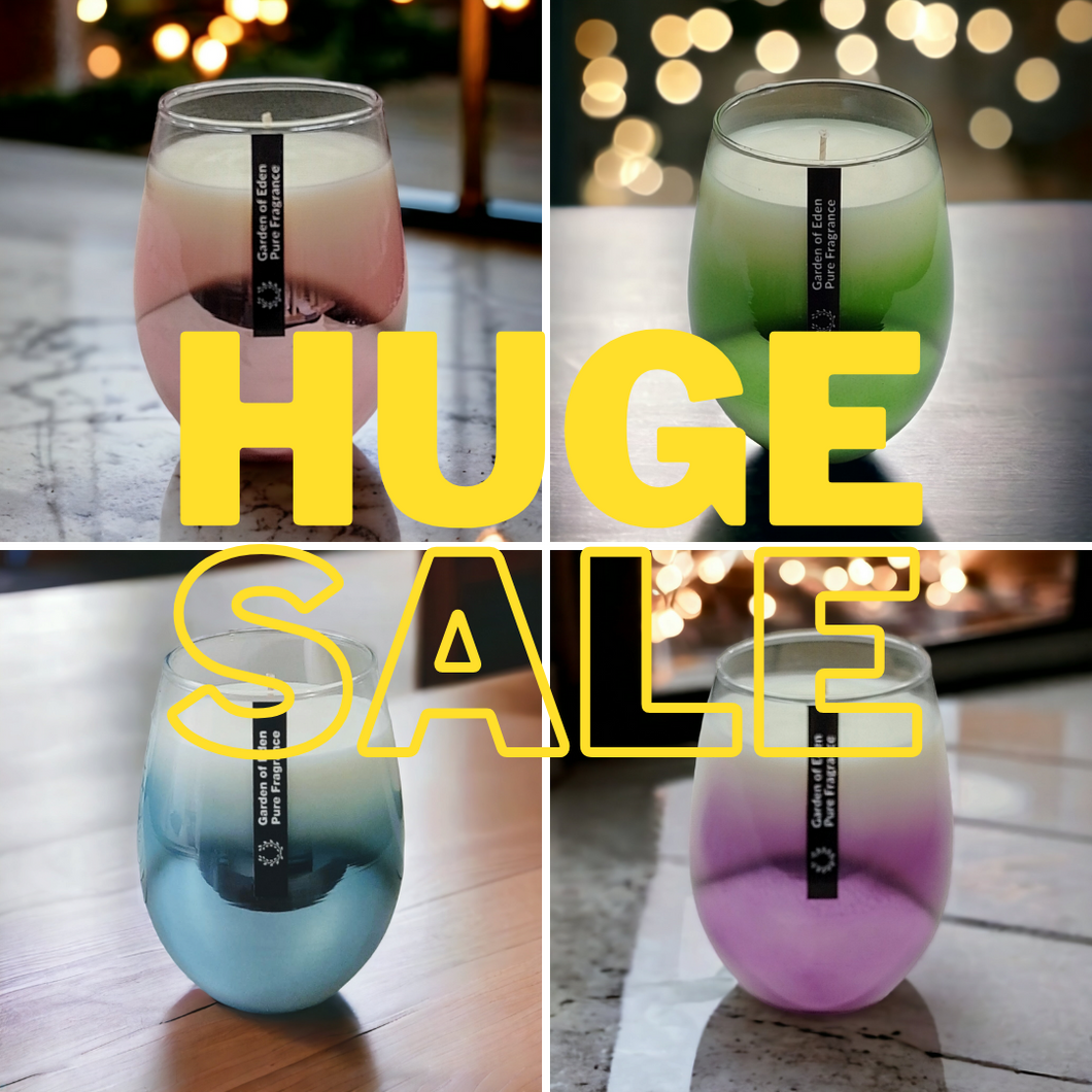 HUGE NOT QUITE RIGHT SALE - JUST $18.95 XL CANDLE 450g *WHILE STOCKS LAST*