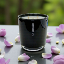 Load image into Gallery viewer, A Whopping 600g Soy Candle Black Glass Jar