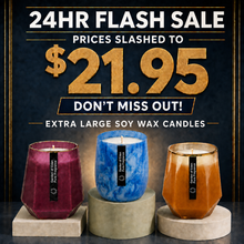 Load image into Gallery viewer, 24-Hour Flash Sale: XL Soy Wax Candles Now Just $21.95