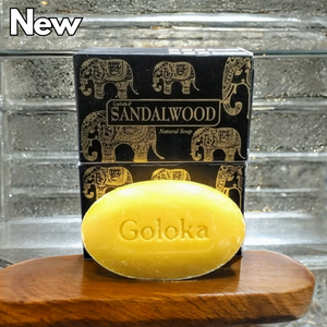 Goloka Nourishing Sandalwood Natural Soap 75g | Relaxing & Refreshing - Garden of Eden Pure Fragrance