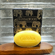 Load image into Gallery viewer, Goloka Nourishing Sandalwood Natural Soap 75g | Relaxing &amp; Refreshing - Garden of Eden Pure Fragrance