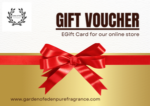 Gift Voucher - Garden of Eden Pure Fragrance